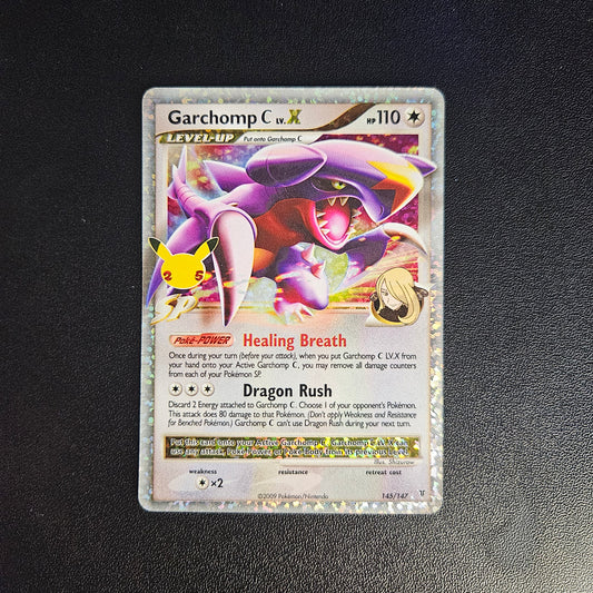 Garchomp C LV.X #145 Pokemon Celebrations