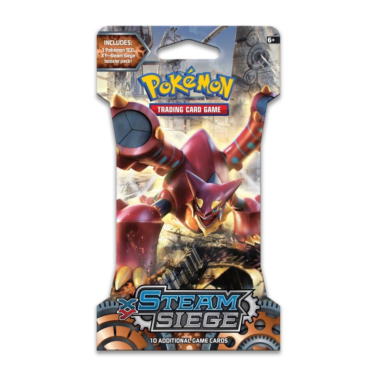 XY Steam Siege Sleeved Booster Pack